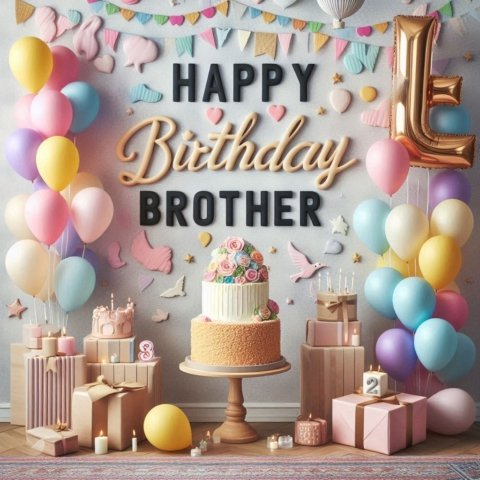 Happy Birthday wishes For Brother Happy Birthday Brother Cake